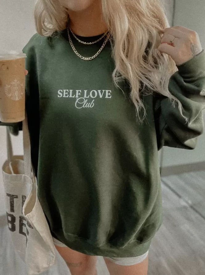 Self Love Club Disco Crewneck