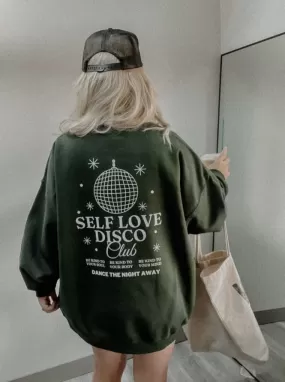 Self Love Club Disco Crewneck