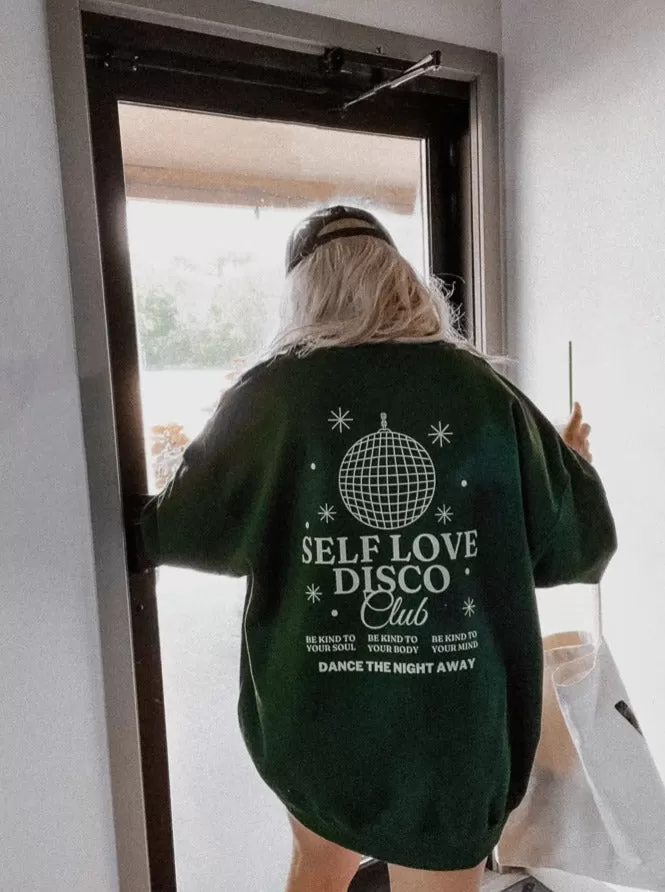 Self Love Club Disco Crewneck