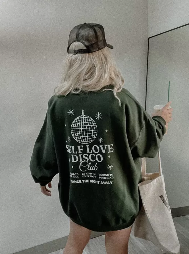 Self Love Club Disco Crewneck