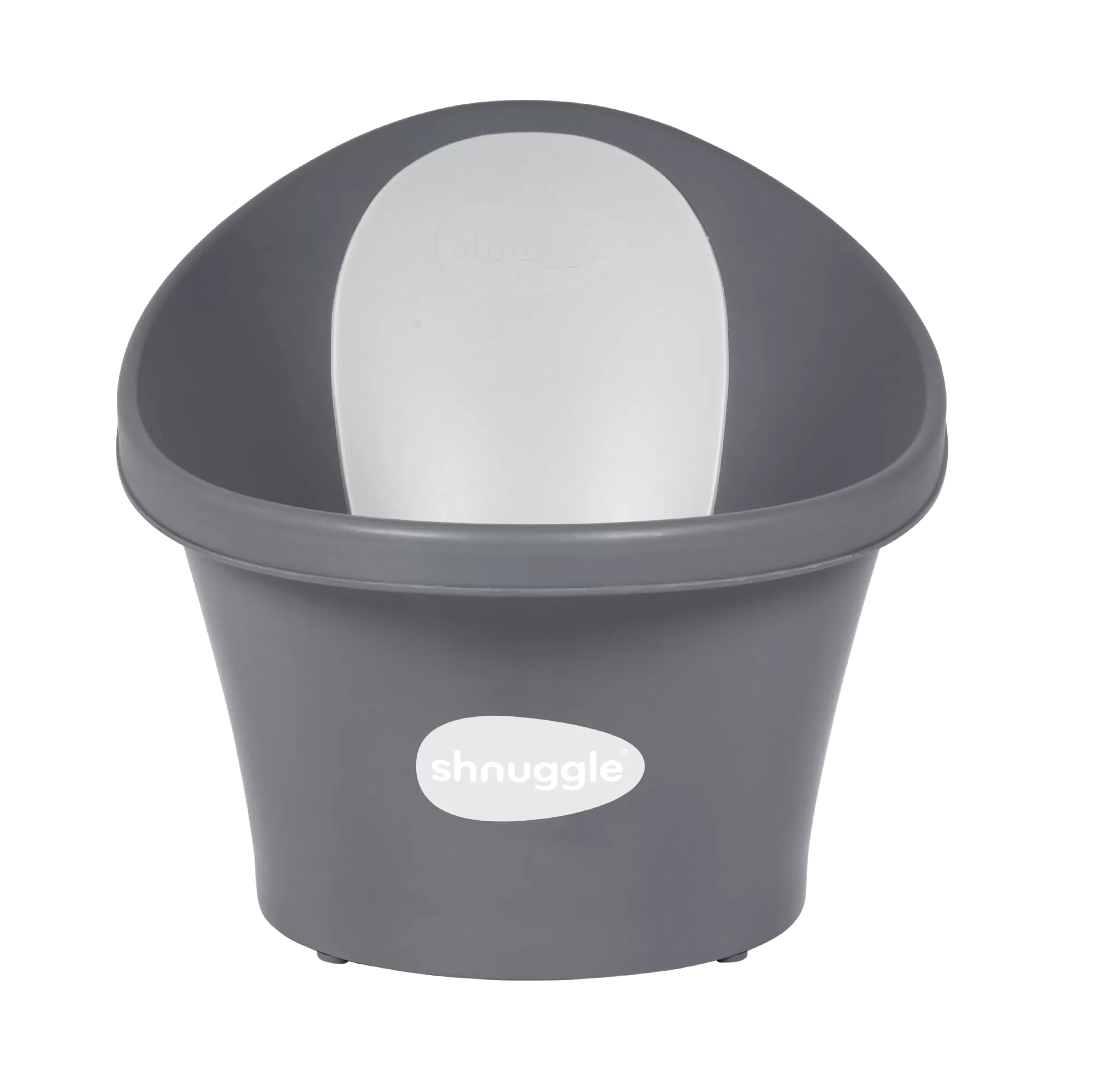 Shnuggle Baby Bath with Plug - Slate Grey