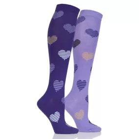 Storm Bloc Children's Light Weight Chester Jacquard Heart Socks