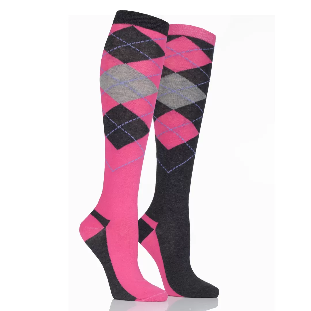 Storm Bloc Light Weight Ladies Jacquard Argyle Sock