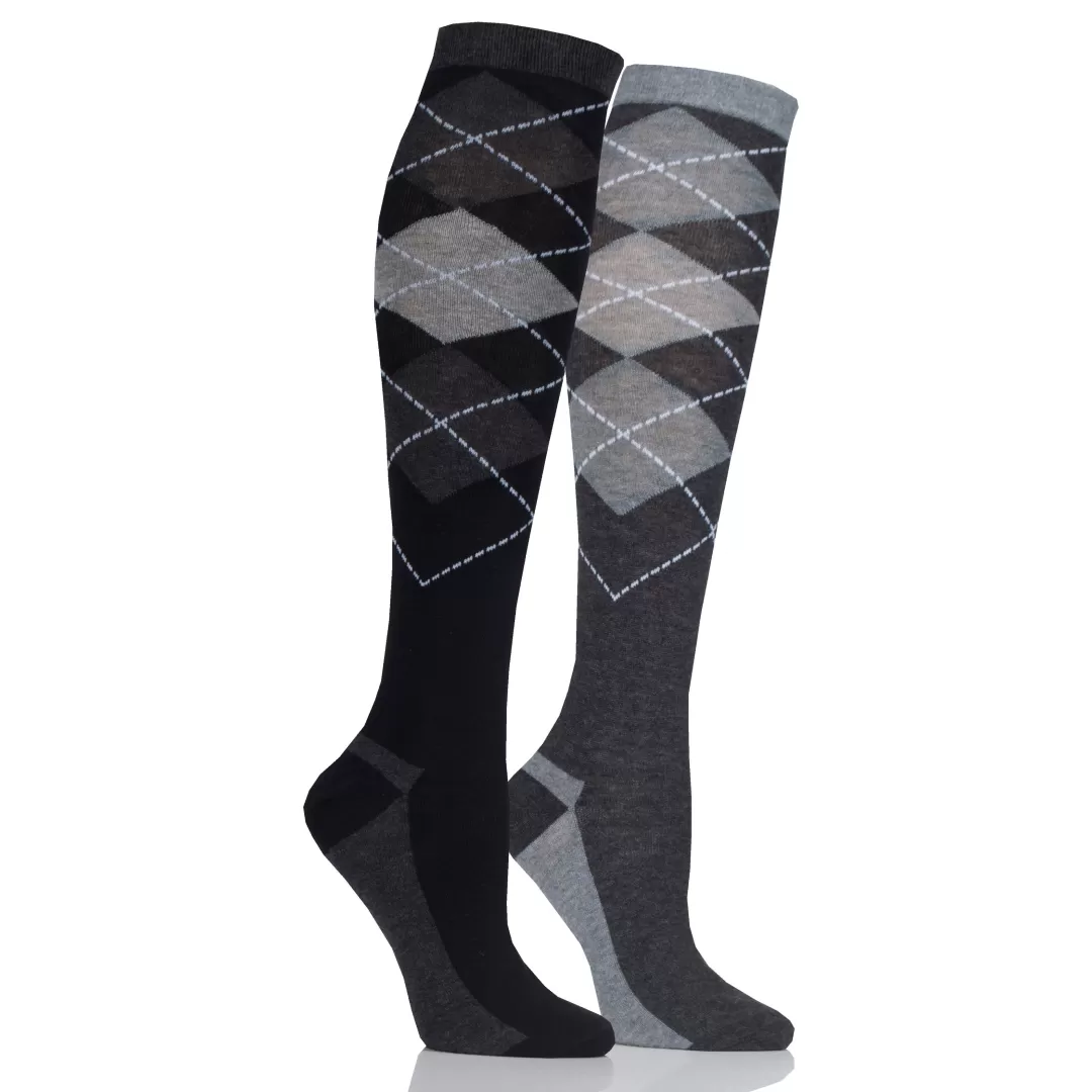 Storm Bloc Light Weight Ladies Jacquard Argyle Sock