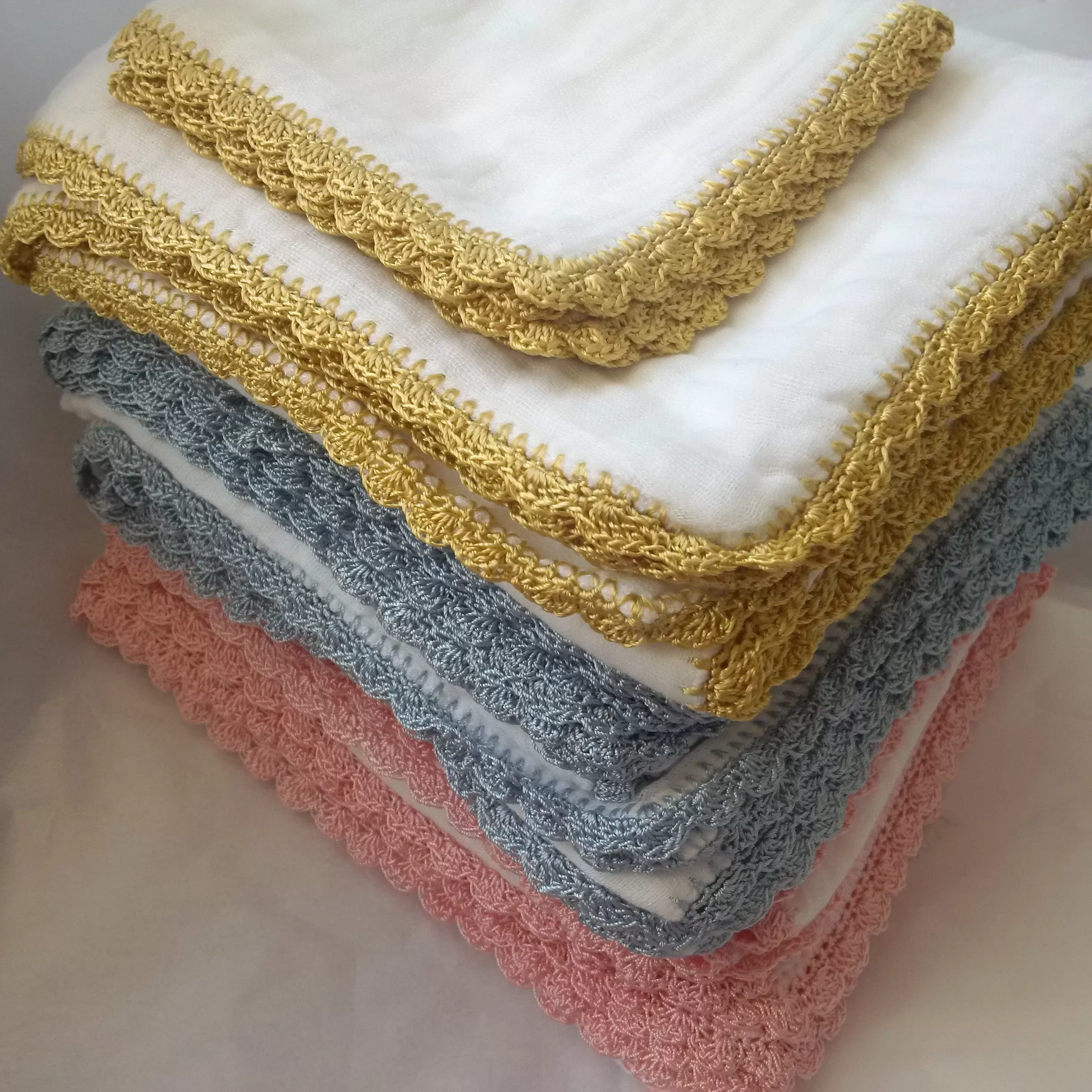 Sweet William Crochet Baby Wash Cloth