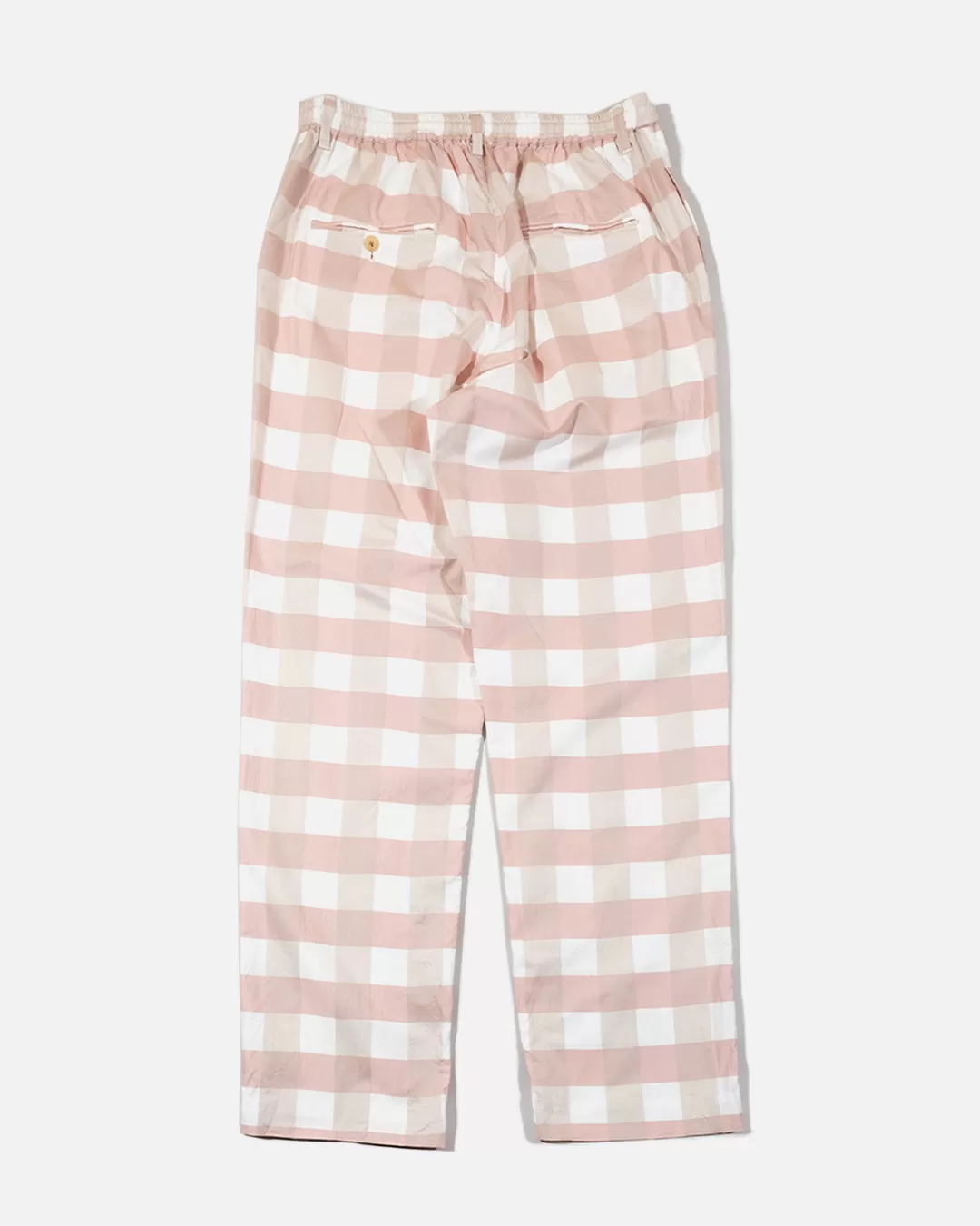 UW1092 Checkerboard Pants - Pink