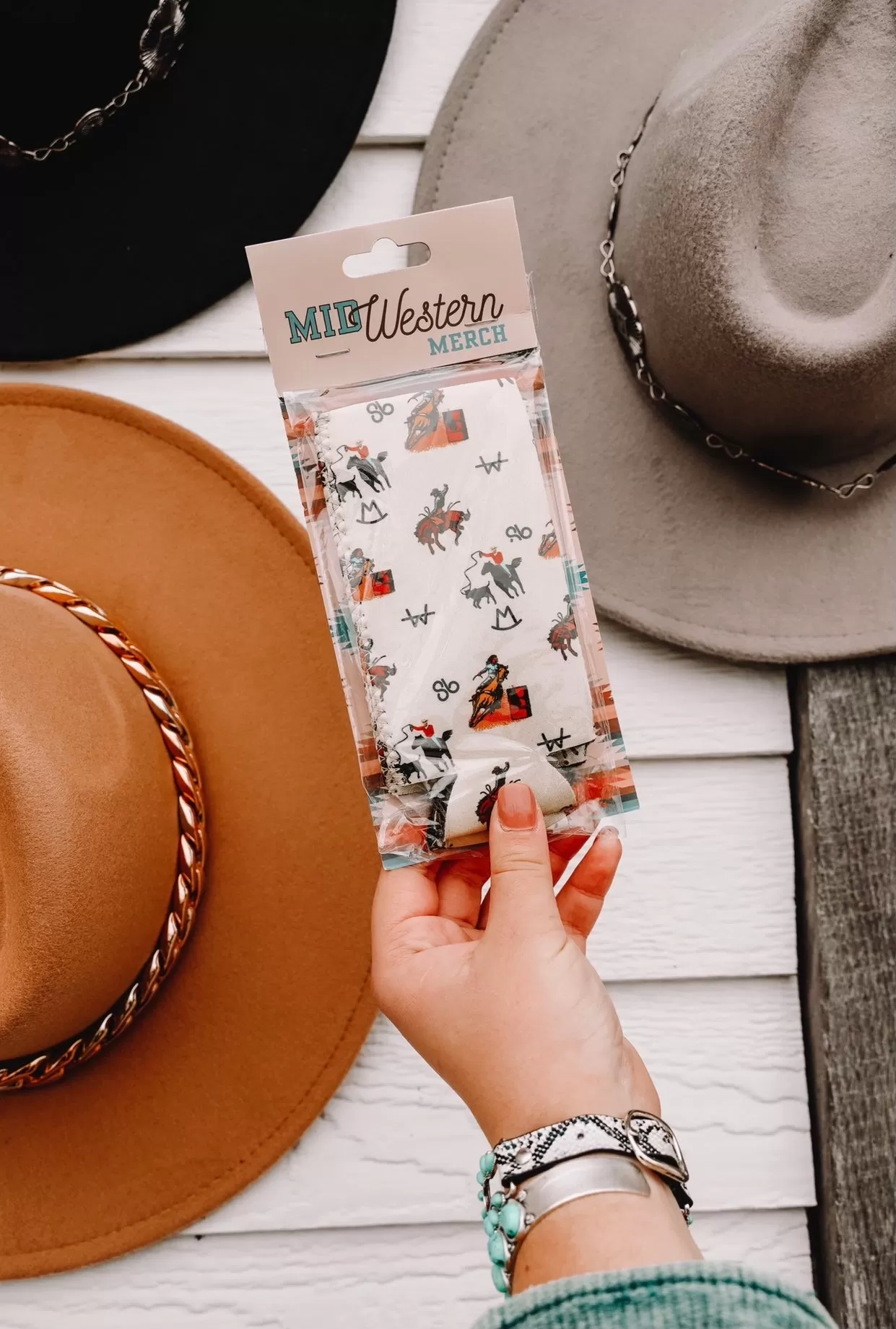 Vintage Cowboy Tall Coozie 2-Pack