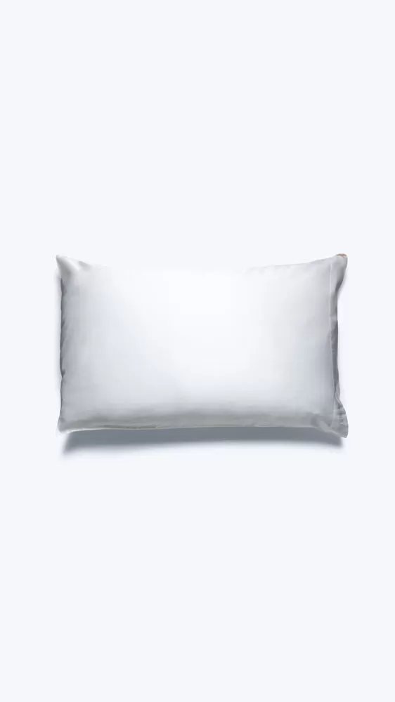 Washable Silk Pillowcase - Tranquil White