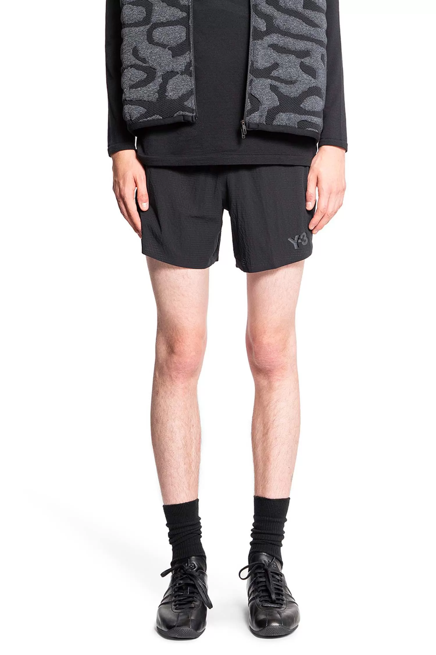 Y-3 MAN BLACK SHORTS