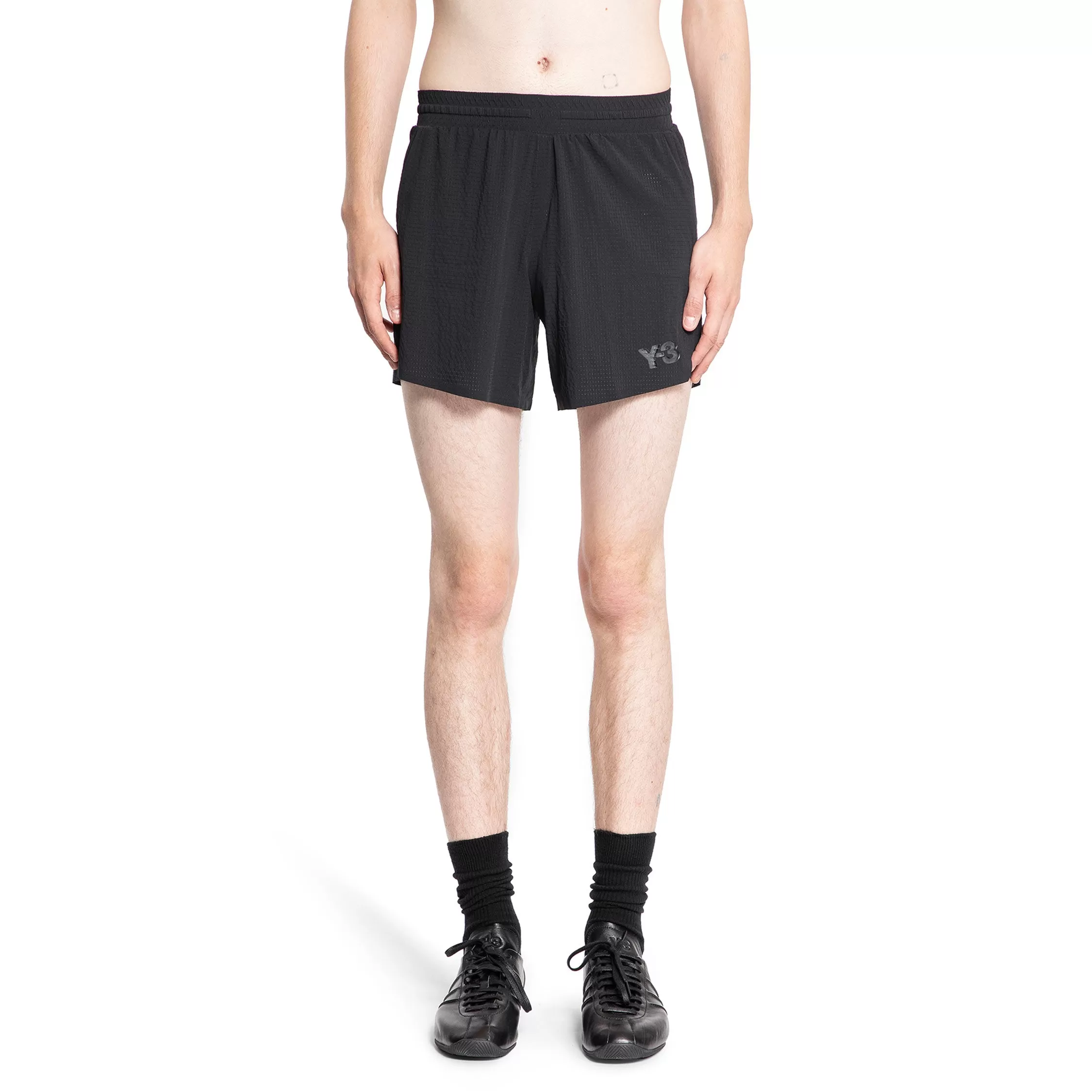 Y-3 MAN BLACK SHORTS