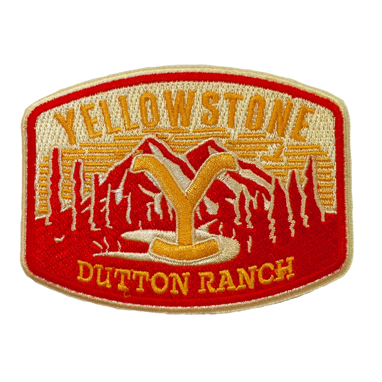 Yellowstone Dutton Ranch Iron On Patches - Pack of 3